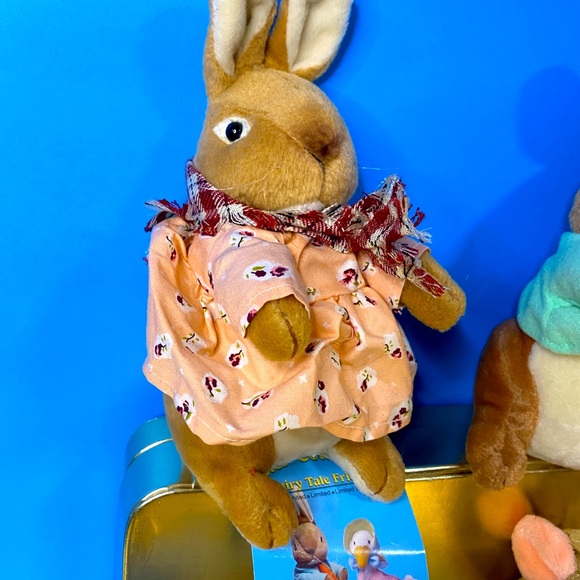 PETER RABBIT 1998 NWT PETER COTTONTAIL’S FAIRYTALE FRIENDS CVS PLUSH STUFFINS - Picture 13 of 16